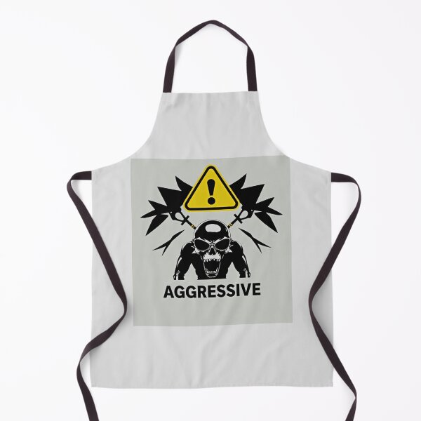 Item preview, Warning: Aggressive Mode designed and sold by PeodeesCrazy.