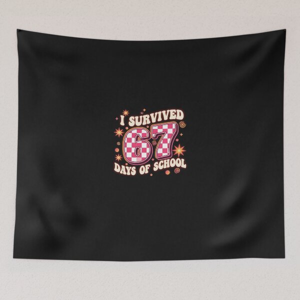 Item preview, I Survived 67 Days Of School Students Teachers 100Th Days designed and sold by grumpzara.