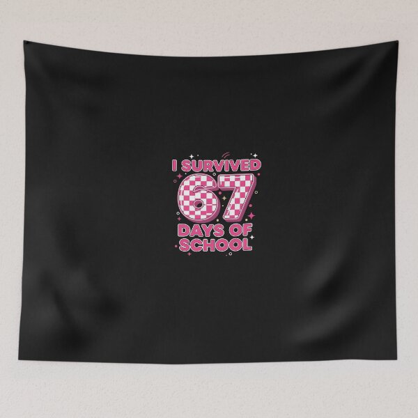 Item preview, I Survived 67 Days Of School Students Teachers 100Th Days designed and sold by grumpzara.