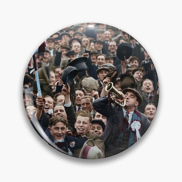 Item preview, Football fans in the East End of London designed and sold by AndythephotoDr.