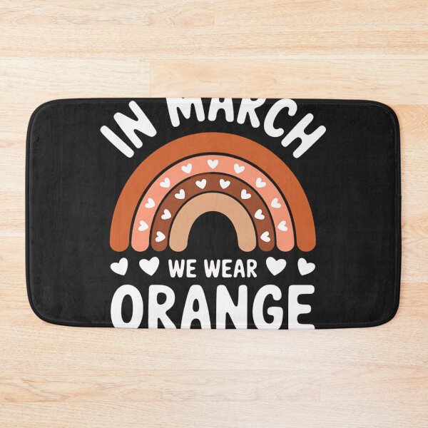 Item preview, In March We Wear Orange Developmental Disability Awareness  2 designed and sold by AvagondaMind.
