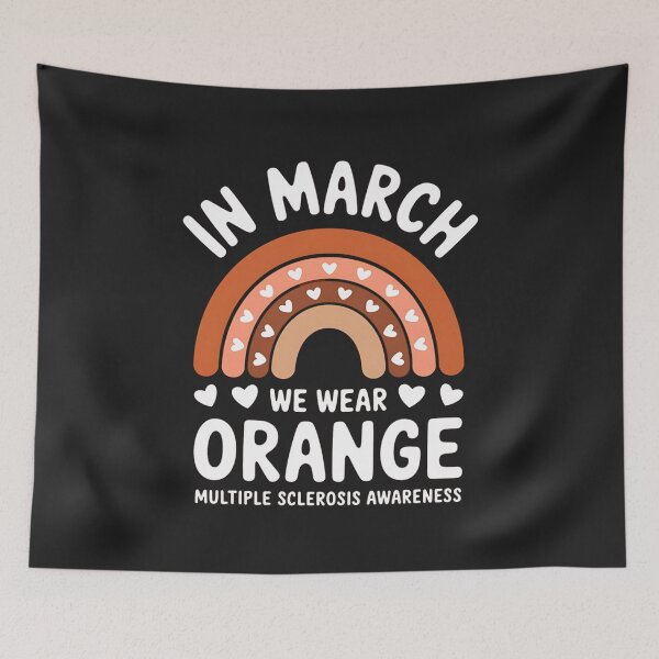 Item preview, In March We Wear Orange Developmental Disability Awareness  2 designed and sold by AvagondaMind.