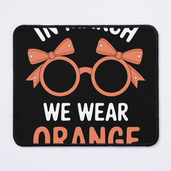 Item preview, In March We Wear Orange Developmental Disability Awareness 6 designed and sold by AvagondaMind.