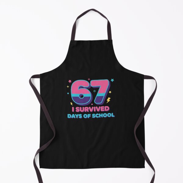 Item preview, I Survived 67 Days Of School Teachers Students 6 7 Six Seven designed and sold by grumpzara.