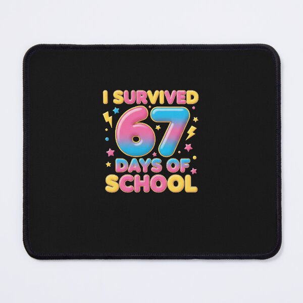 Item preview, I Survived 67 Days Of School Teachers Students 6 7 Six Seven designed and sold by grumpzara.