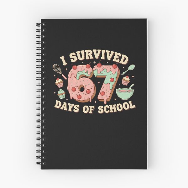 Item preview, I Survived 67 Days Of School Teachers Students Baking Class designed and sold by grumpzara.