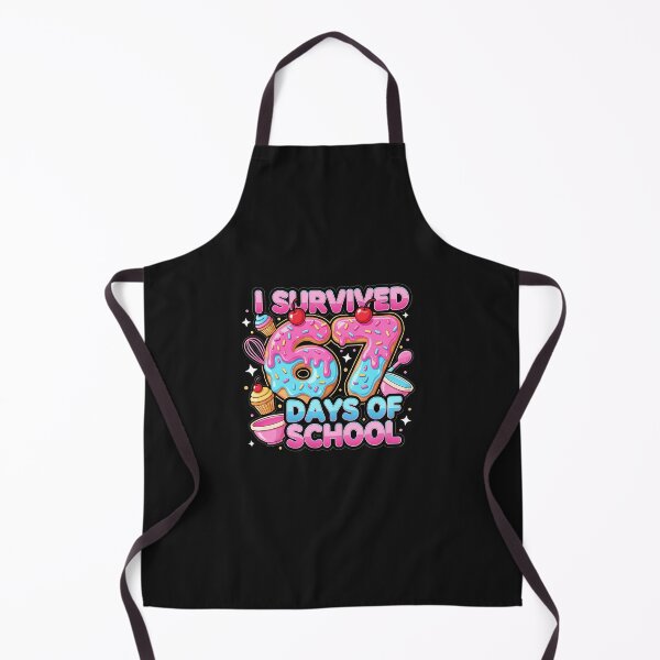 Item preview, I Survived 67 Days Of School Teachers Students Baking Class designed and sold by grumpzara.