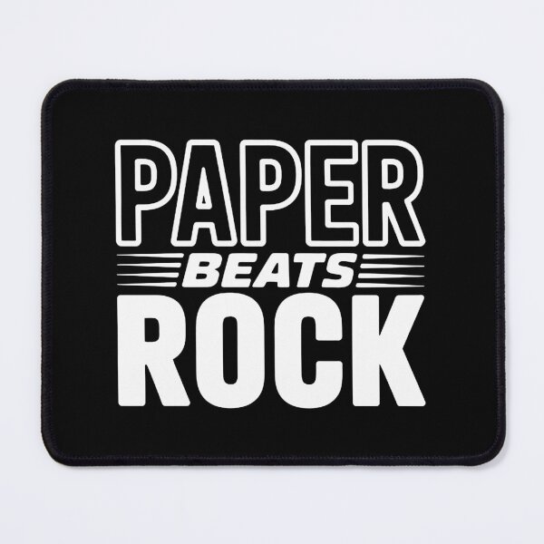 Item preview, paper beats rock designed and sold by jenniehuston.