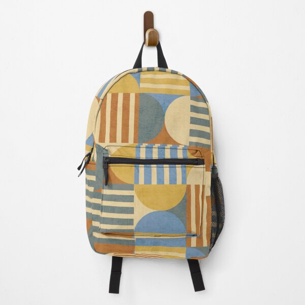 Item preview, Retro Geometric Shapes Pattern – bold 70s Stripes designed and sold by Brianaidesigns.