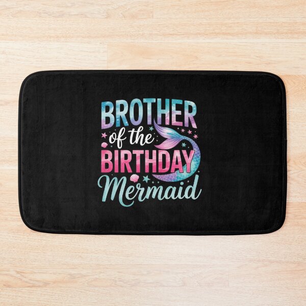 Item preview, Brother Of The Birthday Mermaid Girl Bday Party Squad Family designed and sold by estellaken.