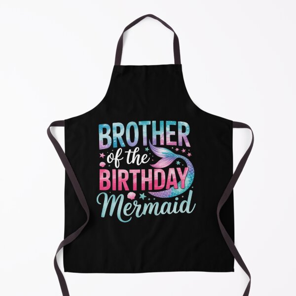 Item preview, Brother Of The Birthday Mermaid Girl Bday Party Squad Family designed and sold by estellaken.
