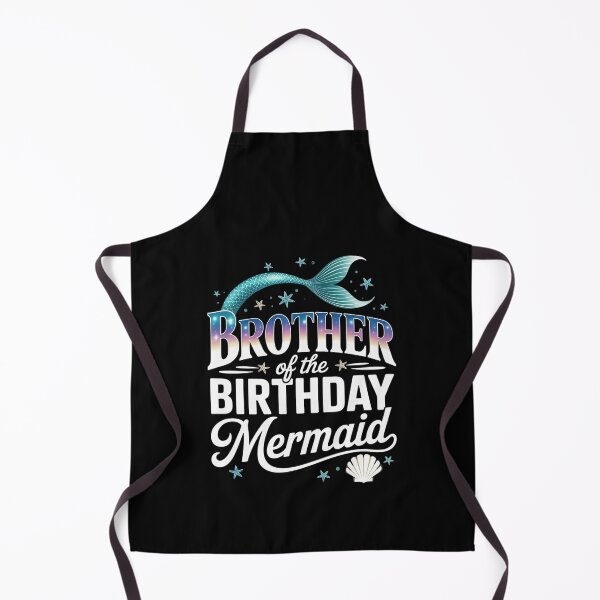 Item preview, Brother Of The Birthday Mermaid Family Matching Party Squad designed and sold by TiredPack.