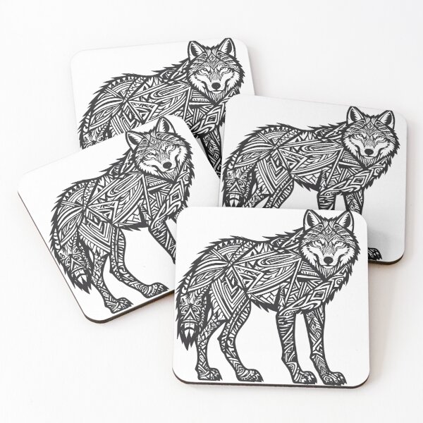 Item preview, Wolf Spirit Tribal designed and sold by BankMano.