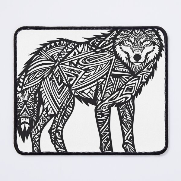 Item preview, Wolf Spirit Tribal designed and sold by BankMano.
