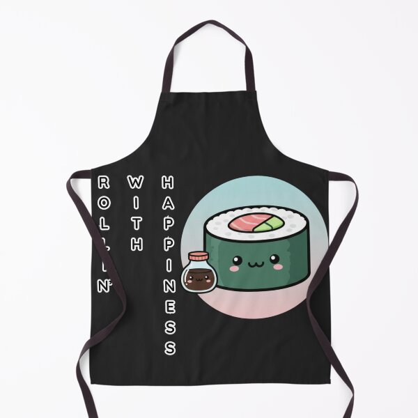 Item preview, Kawaii Blushing Sushi Roll - "Rollin' with Happiness" designed and sold by SebastianSpace.