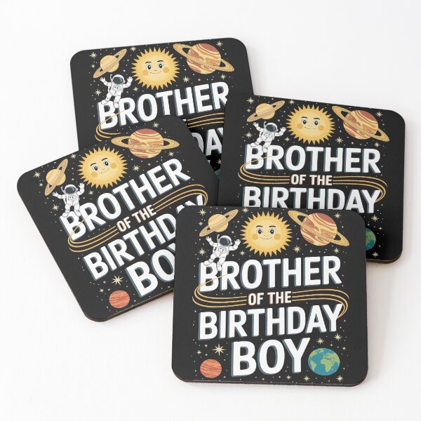 Item preview, Brother Of The Birthday Boy Astronaut Family Space Planets designed and sold by milanforbes.