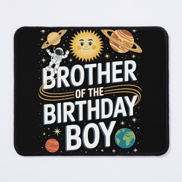 Item preview, Brother Of The Birthday Boy Astronaut Family Space Planets designed and sold by milanforbes.