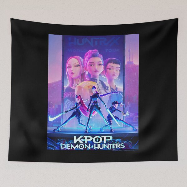 Item preview, Kpop Demon Hunters Movie Poster  designed and sold by darronaselz.