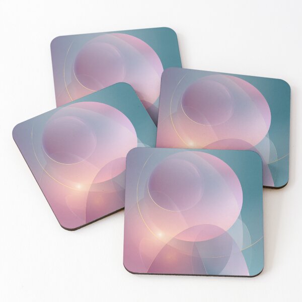 Item preview, Ethereal Minimalist Geometry Poster – Soft Pastel Abstract Wall Art designed and sold by LunaPoster.