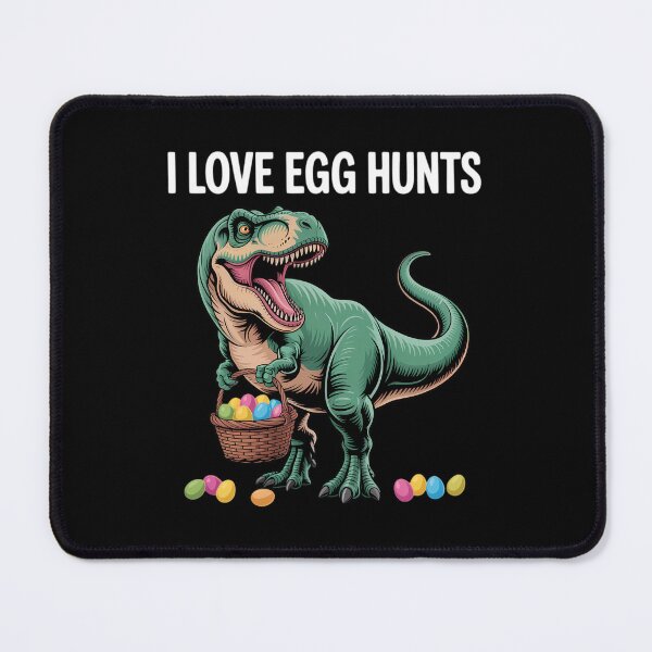 Item preview, I Love Egg Hunts Easter Day Dinosaur T Rex designed and sold by DentistLegal.