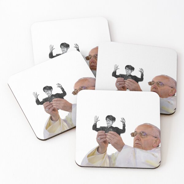 Artikelvorschau, Papst Franziskus hält Kojima entworfen und verkauft von BingoStudio1.