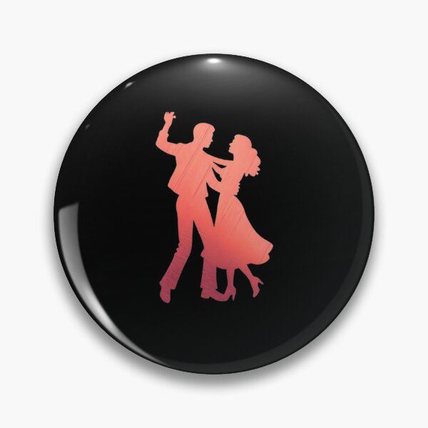 Item preview, A couple performing a ballroom dance_4_Red paint designed and sold by Aariq.