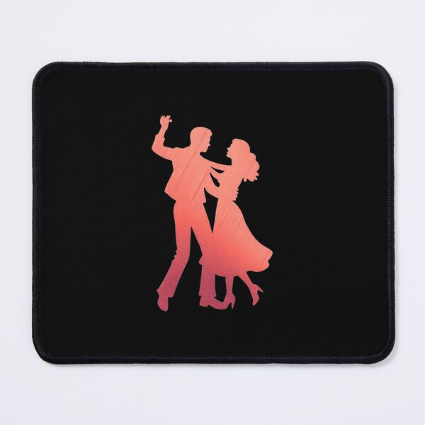Item preview, A couple performing a ballroom dance_4_Red paint designed and sold by Aariq.