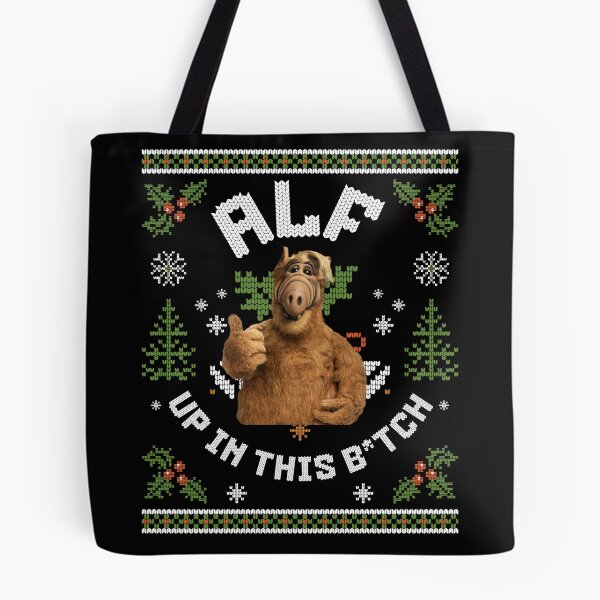 Item preview, ALF up in this b*tch - ugly Christmas design designed and sold by Primotees.