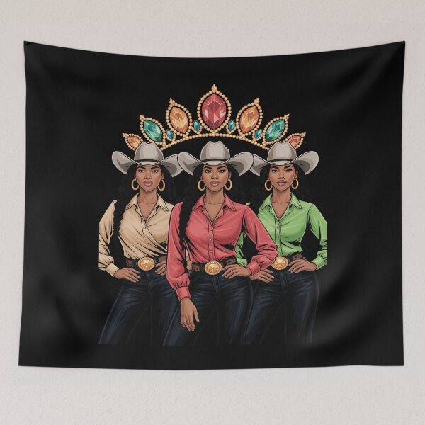 Item preview, Western Rodeo Texas Black History Black Cowgirls Line Dance designed and sold by RustsyMin.