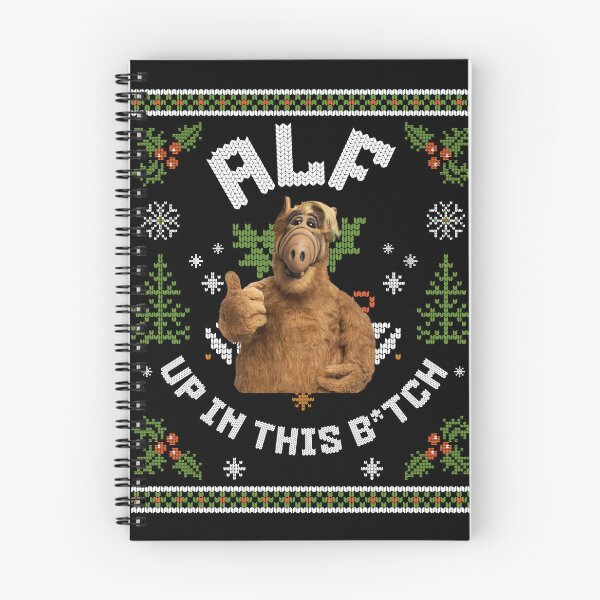 Item preview, ALF up in this b*tch - ugly Christmas design designed and sold by Primotees.