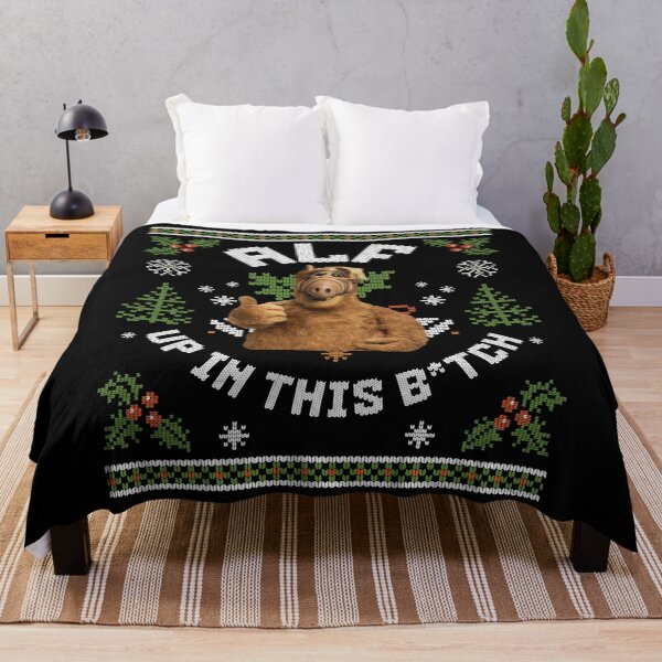 Item preview, ALF up in this b*tch - ugly Christmas design designed and sold by Primotees.