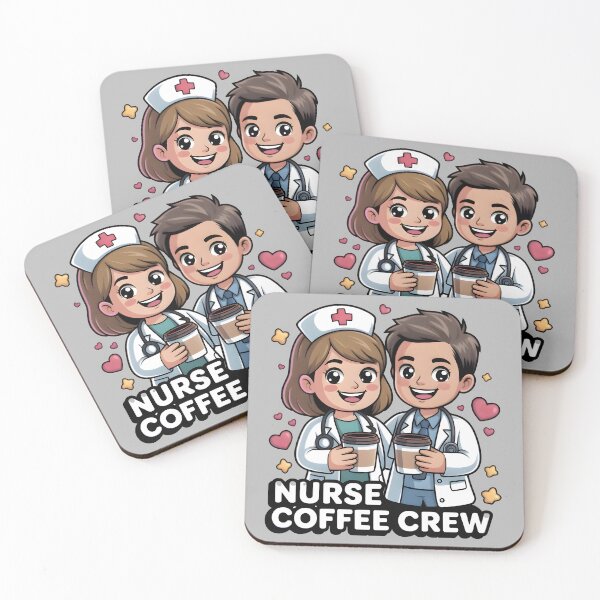 Item preview, Coffee Crew Design for Nurses: Energize Your Healthcare Passion designed and sold by SoftyDesigns.