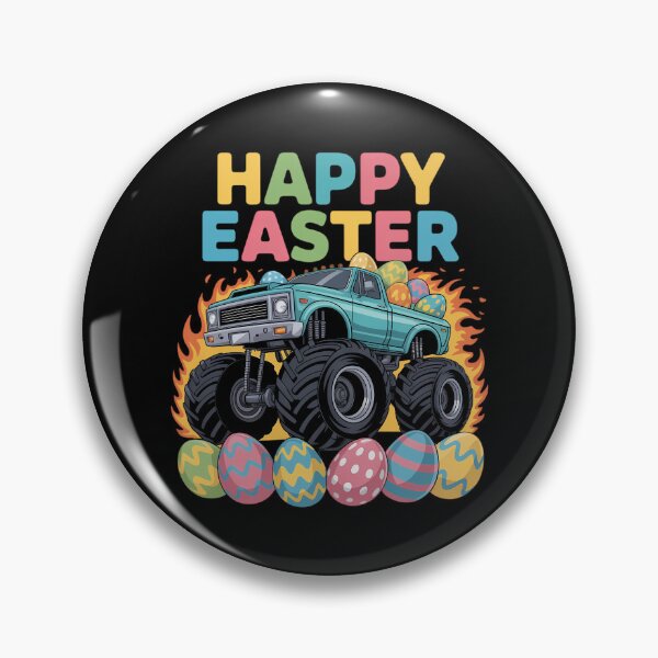 Item preview, Happy Easter Monster Truck Easter Eggs Toddler designed and sold by DentistLegal.