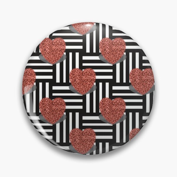 Item preview, (Hearts on Graphic Stripes) designed and sold by applecs.