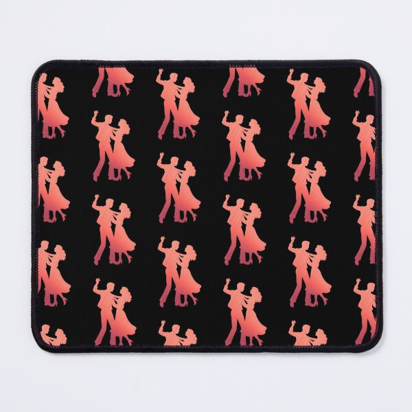 Item preview, A couple performing a ballroom dance_4_Red paint_Side view designed and sold by Aariq.