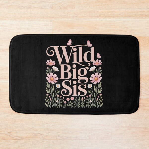 Item preview, Wild Big Sis Wildflower Watercolor Floral 1st Birthday  designed and sold by MyzoToyota.