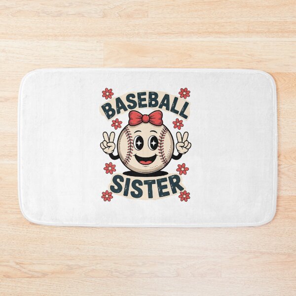 Item preview, Baseball Sister Coquette Bow Sport Lovers Baseball Girls  designed and sold by LKappa3Faber.