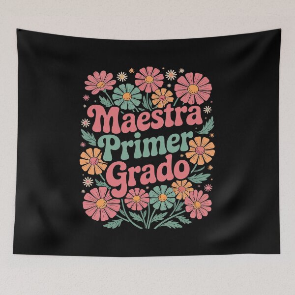 Item preview, Wildflower Maestra Primer Grado PrimerTeam Floral  designed and sold by MyzoToyota.