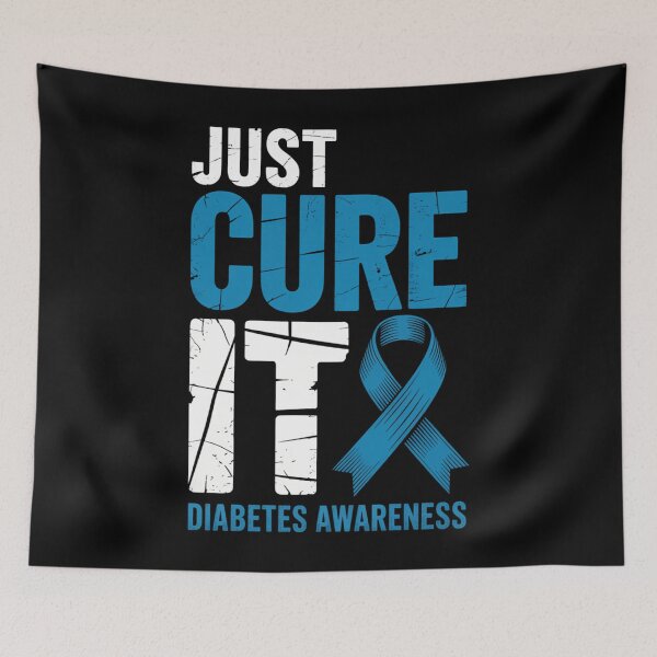 Item preview, Diabetes Awareness Ribbon Diabetic Support designed and sold by cosmicncozyS.