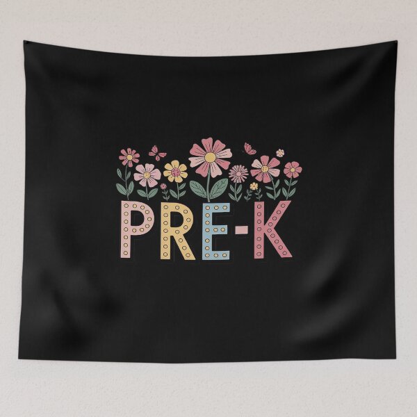 Item preview, Wildflower Pre-K Preschool Team Floral Teacher Girls  designed and sold by MyzoToyota.