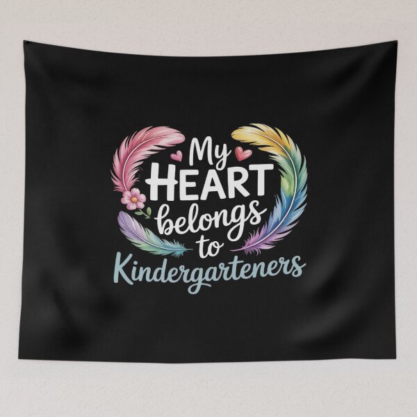 Item preview, My Heart Belongs to Kindergarteners designed and sold by HardcoreTour.