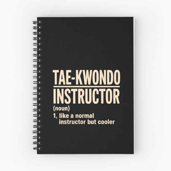Item preview, Taekwondo Instructor Definition Martial Arts Trainer designed and sold by RustsyMin.