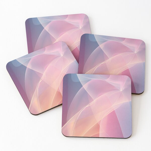 Item preview, Lumina Linear Drift – Soft Ethereal Minimalist Abstract Wall Art designed and sold by LunaPoster.