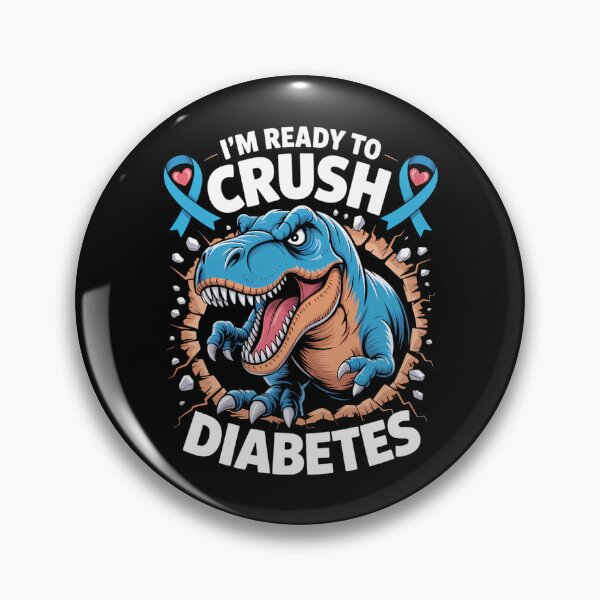 Artikelvorschau, Diabetes-Aufklärung Typ 1D Dinosaurier Niedlich entworfen und verkauft von cosmicncozyS.