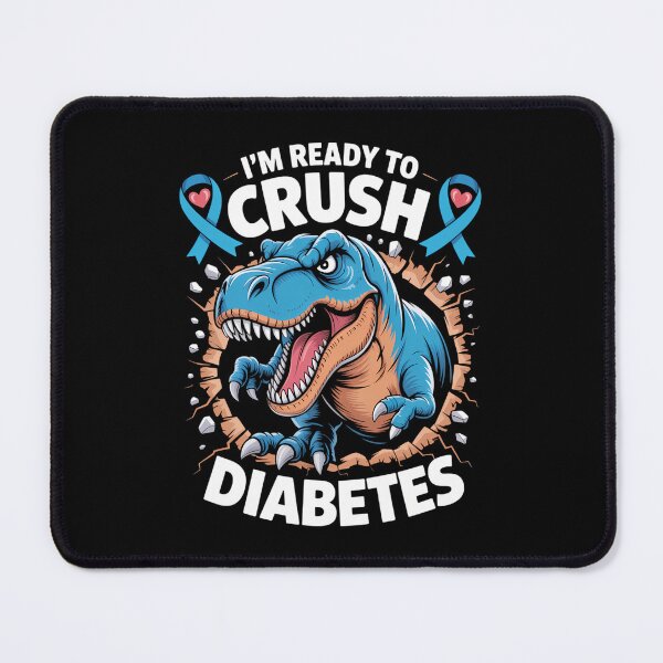Item preview, Diabetic Diabetes Awareness T1D Dinosaur Cute designed and sold by cosmicncozyS.