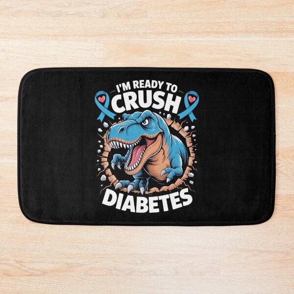 Item preview, Diabetic Diabetes Awareness T1D Dinosaur Cute designed and sold by cosmicncozyS.