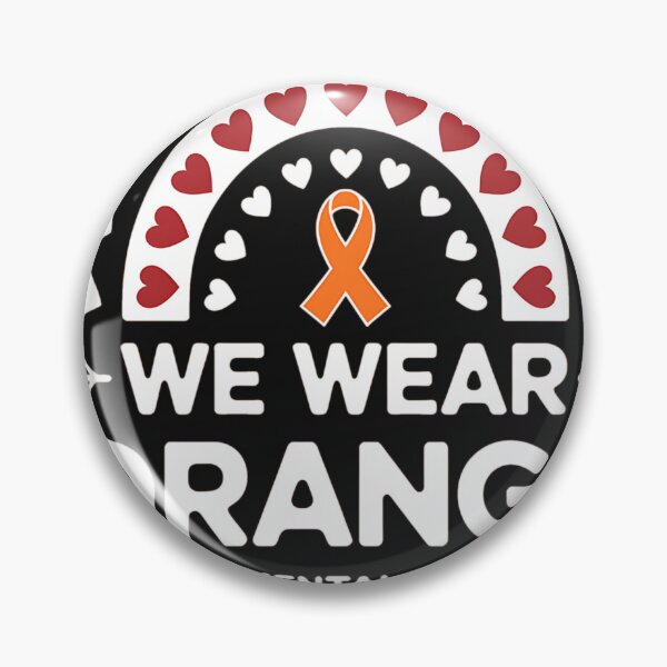Item preview, In March We Wear Orange Developmental Disability Awareness 9 designed and sold by AvagondaMind.