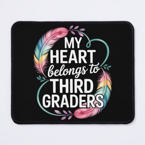 Item preview, My Heart Belongs to Third Graders 3rd Grade Teacher designed and sold by HardcoreTour.