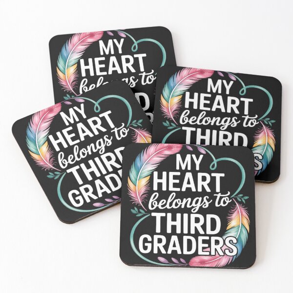 Item preview, My Heart Belongs to Third Graders 3rd Grade Teacher designed and sold by HardcoreTour.