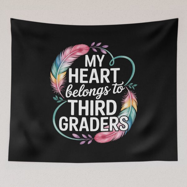 Item preview, My Heart Belongs to Third Graders 3rd Grade Teacher designed and sold by HardcoreTour.